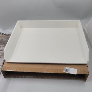 SIMPLESTRUCTURE MDF LETTER TRAY WHITE/ Design idea